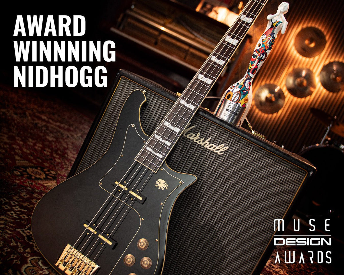 NIDHOGG WINS PLATINUM IN THE 2024 MUSE AWARDS. - Baum Guitars