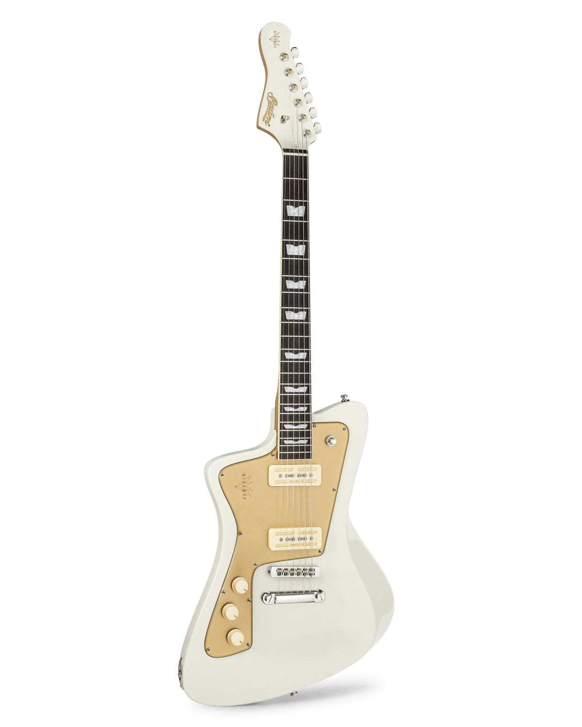 Wingman - Vintage White - Left Handed - Baum Guitars